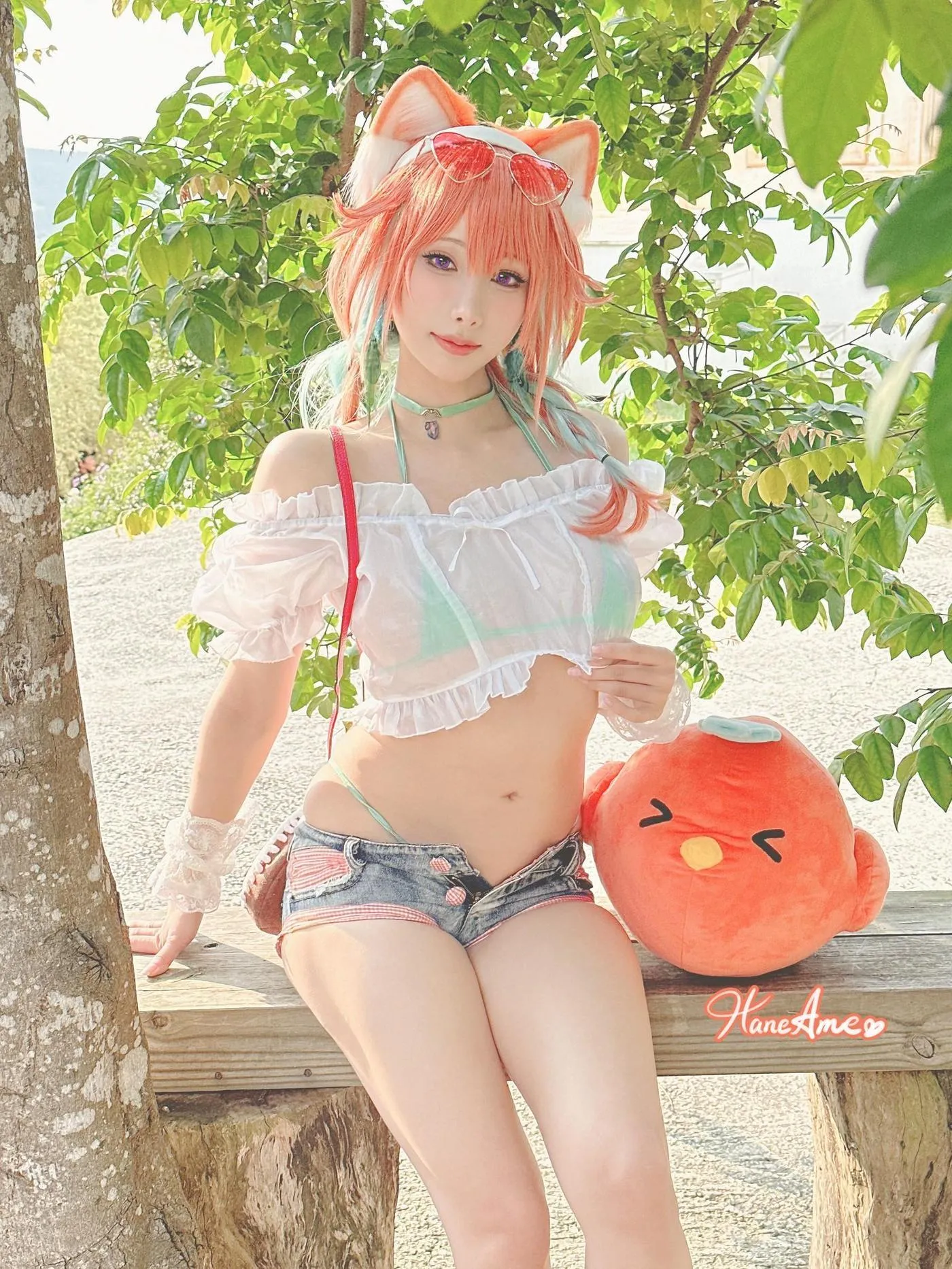 雨波_HaneAme – NO.191 2023年05月新品订阅4套视频-Hololive Takanashi Kiara [37P]插图1